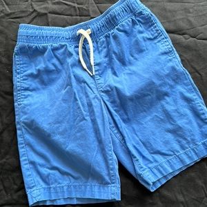 Little boys French blue cotton shorts